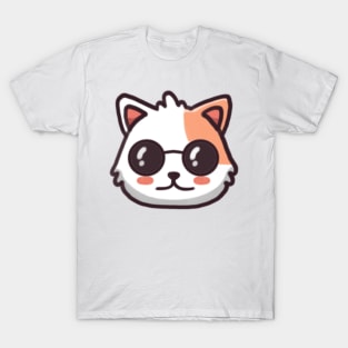 Cool cat wearing sunglasses T-Shirt